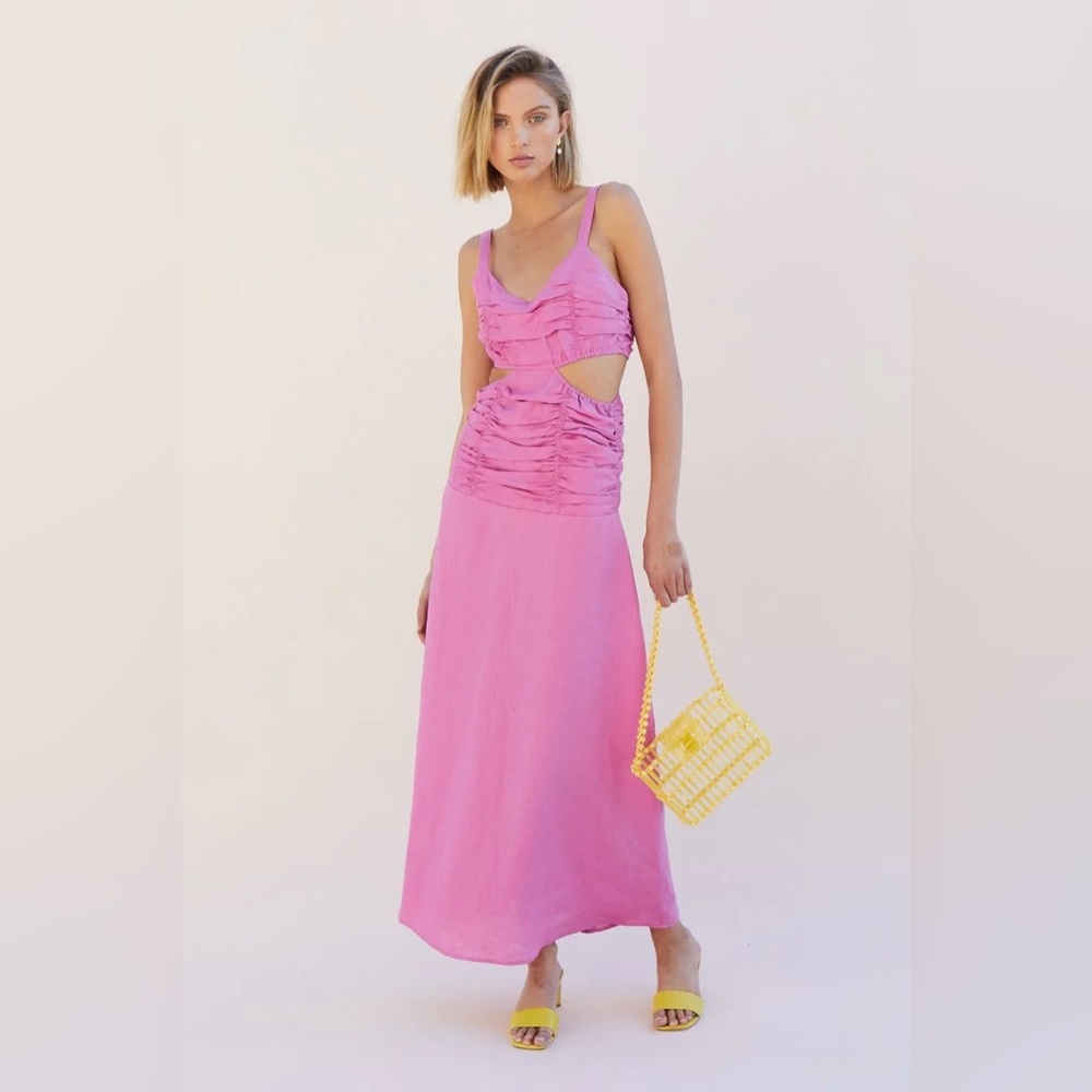 NWOT Suboo Aster Cut Out Maxi Dress Sz M